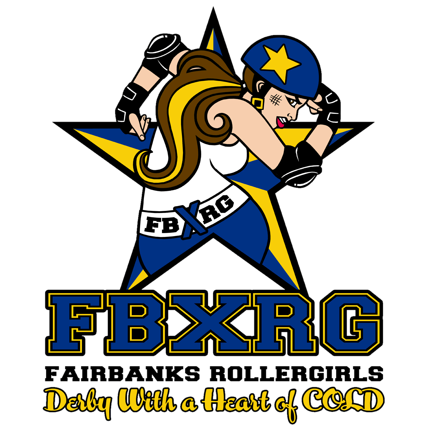 Fairbanks Rollergirls logo